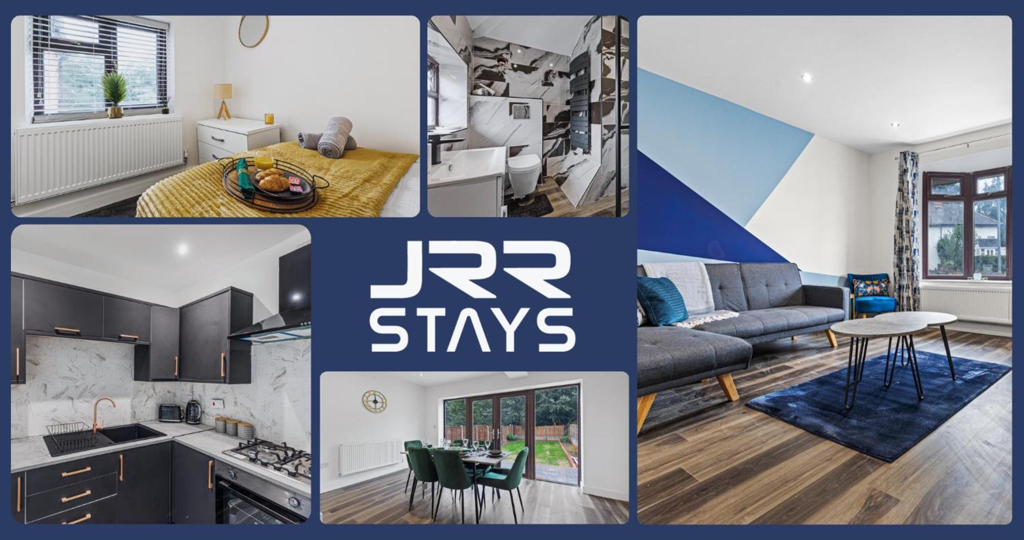 Walsall - 4 Bedroom House, Wi-Fi, Garden , Sleeps 8 - Jrr Stays Bescot Buitenkant foto